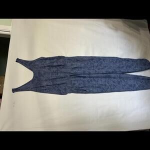 Patagonia Stylish Blue Floral Print Jumpsuit for Summer